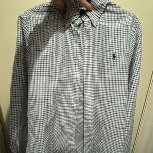 Ralph Lauren polo checkered and strips long sleeve button down